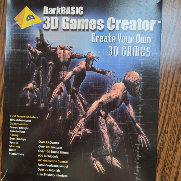 DarkBASIC 3D Games Creator New in Box Vintage - Picture 2 of 10